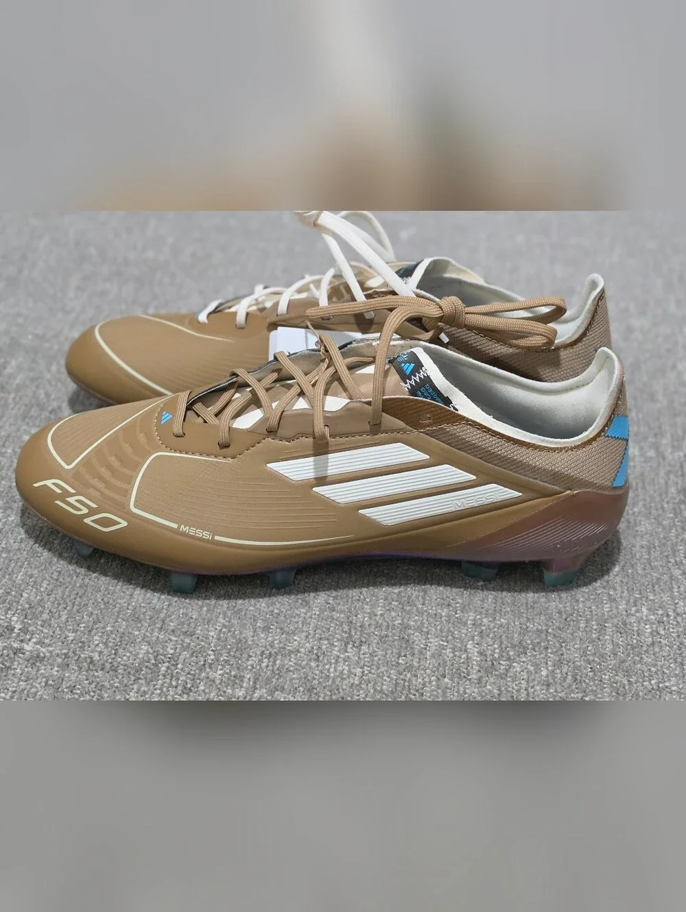 Adidas F50 Elite Messi x Bad Bunny Cardboard IH7338 Size MEN 6.5